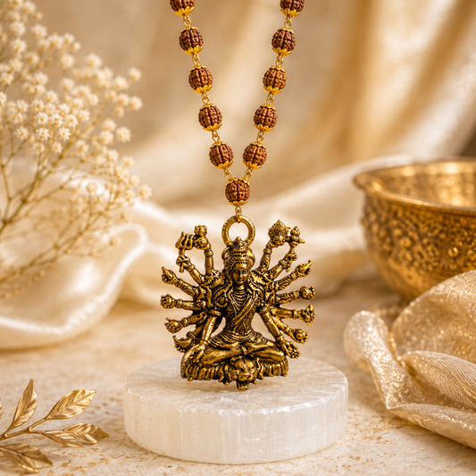 The Akhanda Shiv Locket: Cosmic Strength & Spiritual Harmony