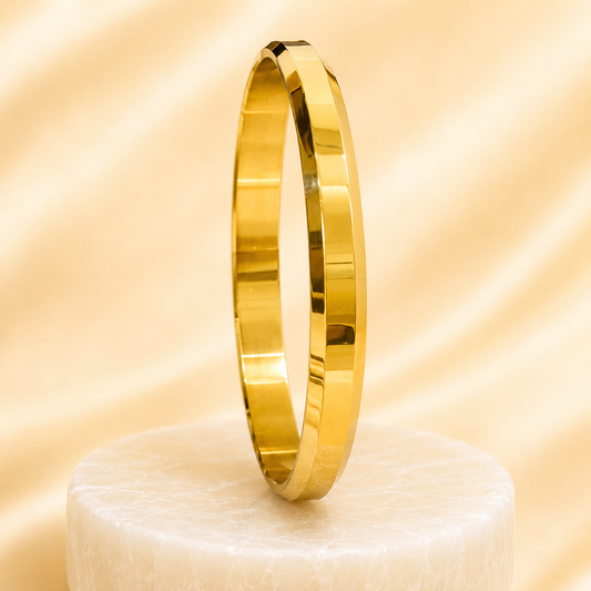 Shakti Kada – 18K Gold Plated (Edged)