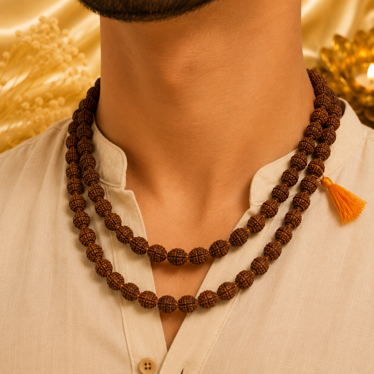 Authentic 5 Mukhi (Five-faced) Rudraksha Mala