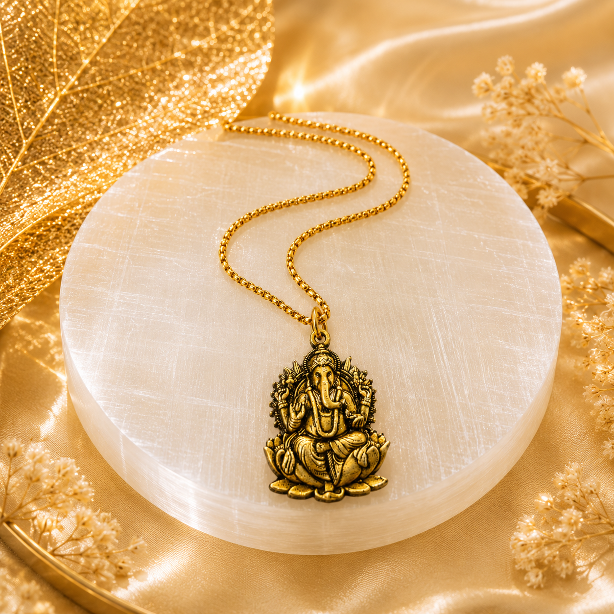 Ganesh Ji Locket with Chain