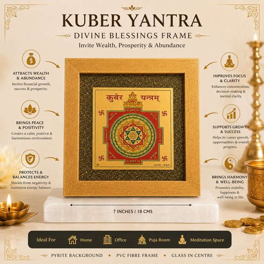 Shri Kuber Yantra - Prosperity Fortune & Abundance
