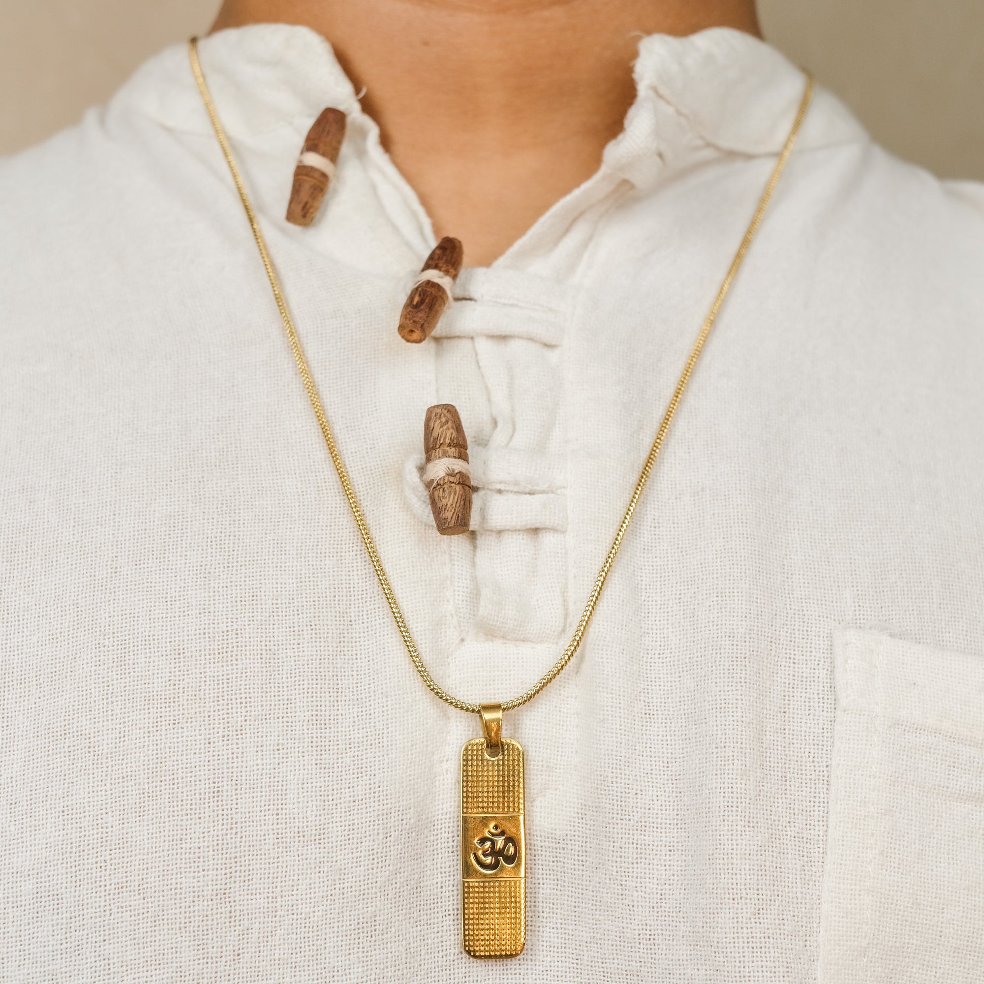 The Resilience Locket With Chain - Om2