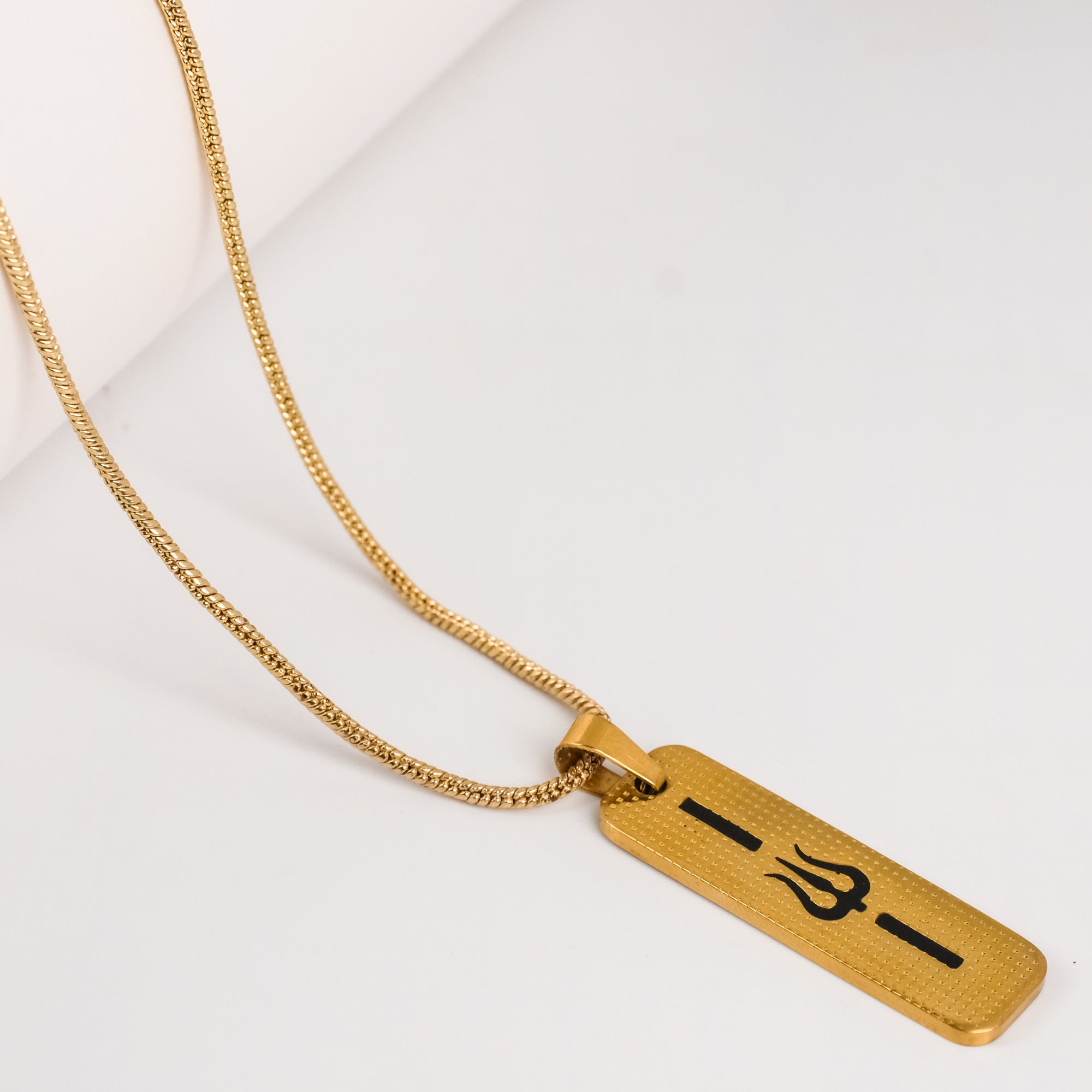 The Resilience Locket With Chain - Trishul