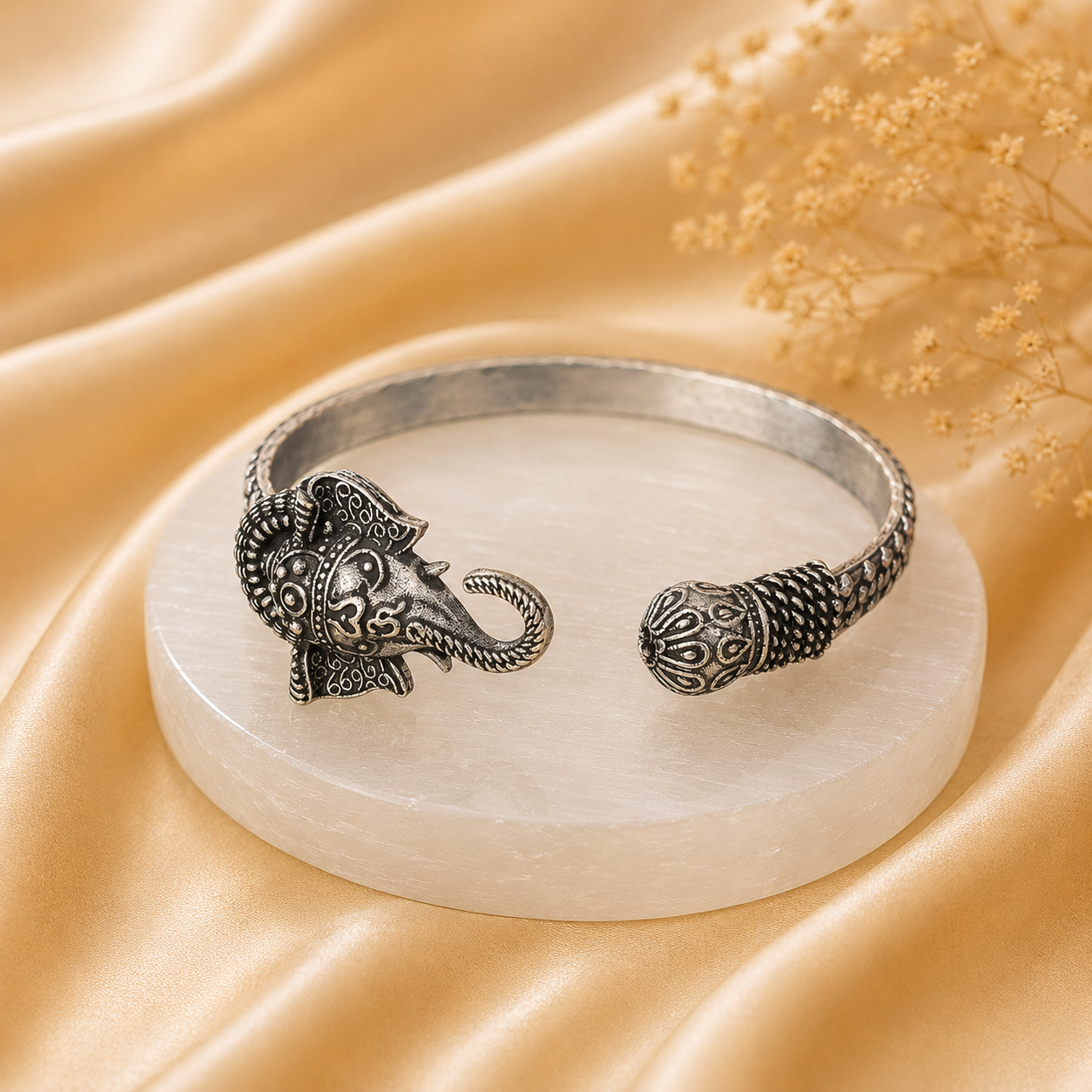 Ganpati Trident Kada – Wisdom, Power & Protection