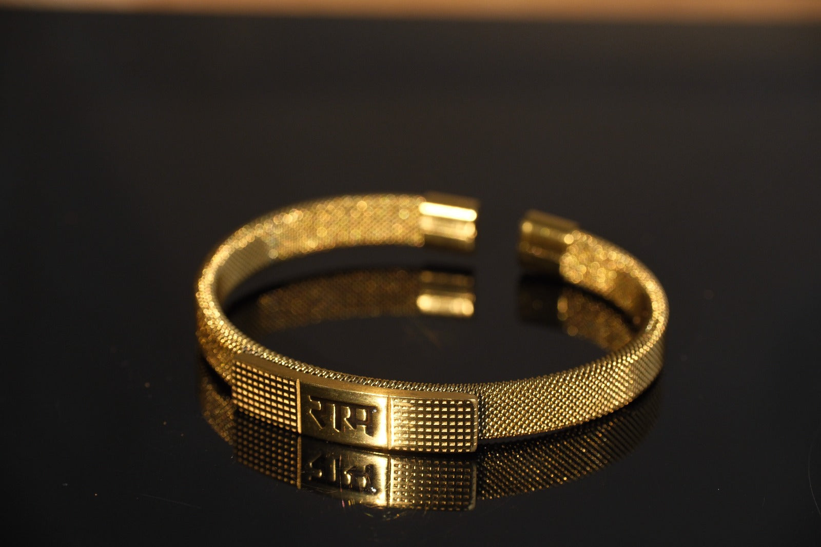The Resilience Cuff 22k Gold Plated - Ram