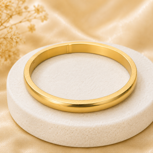 Shakti Kada – 18K Gold Plated (Round)