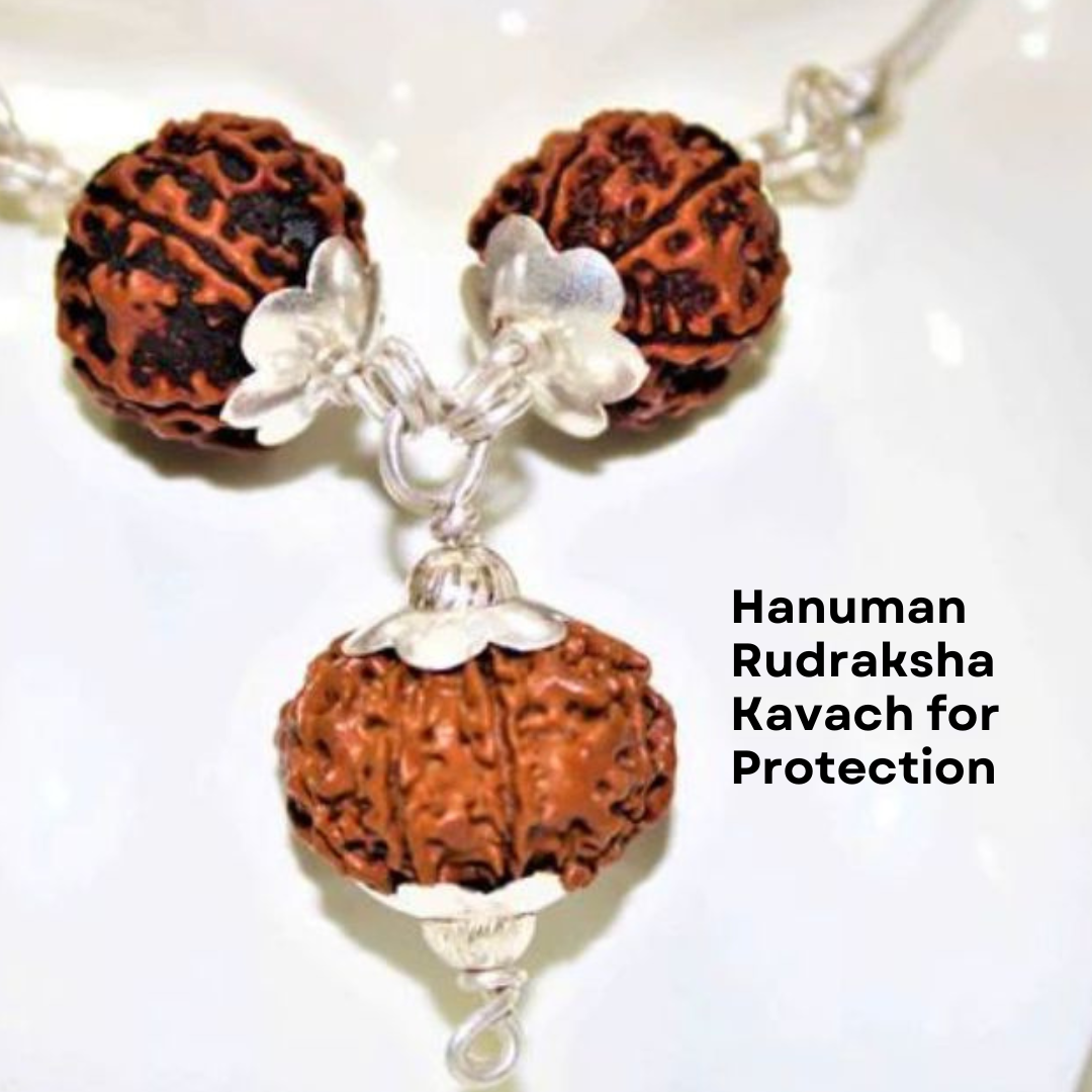 Hanuman Rudraksha Kavach for Inner Protection