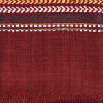 Mechuka Red Silk Scarf / Stole