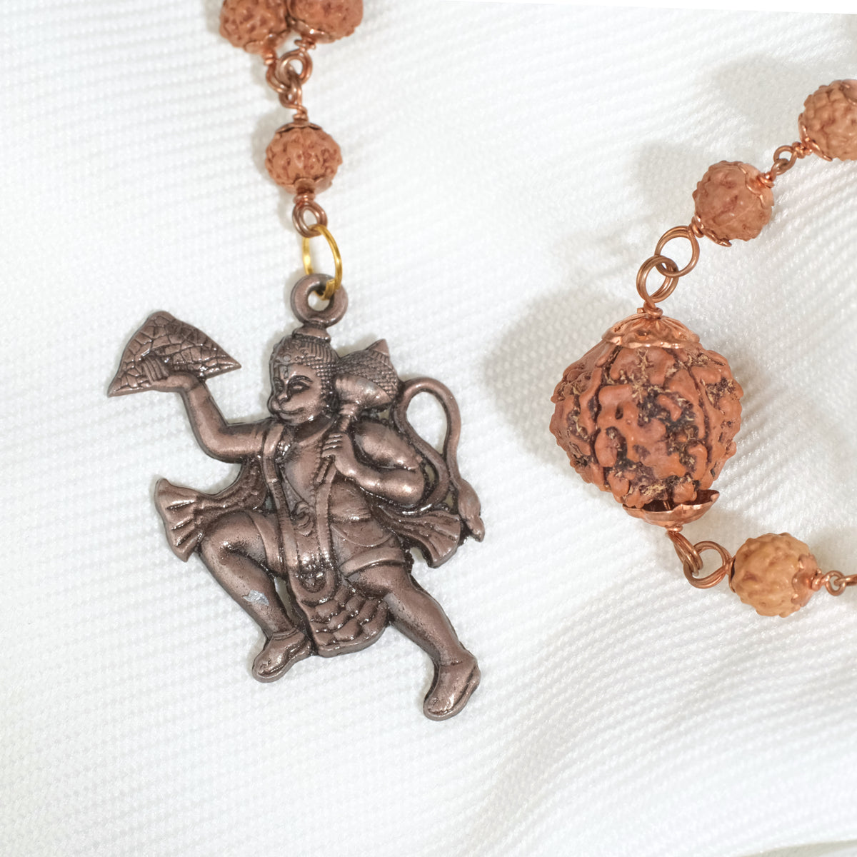 Copper Rudraksha Bracelet ( 5 Mukhi )