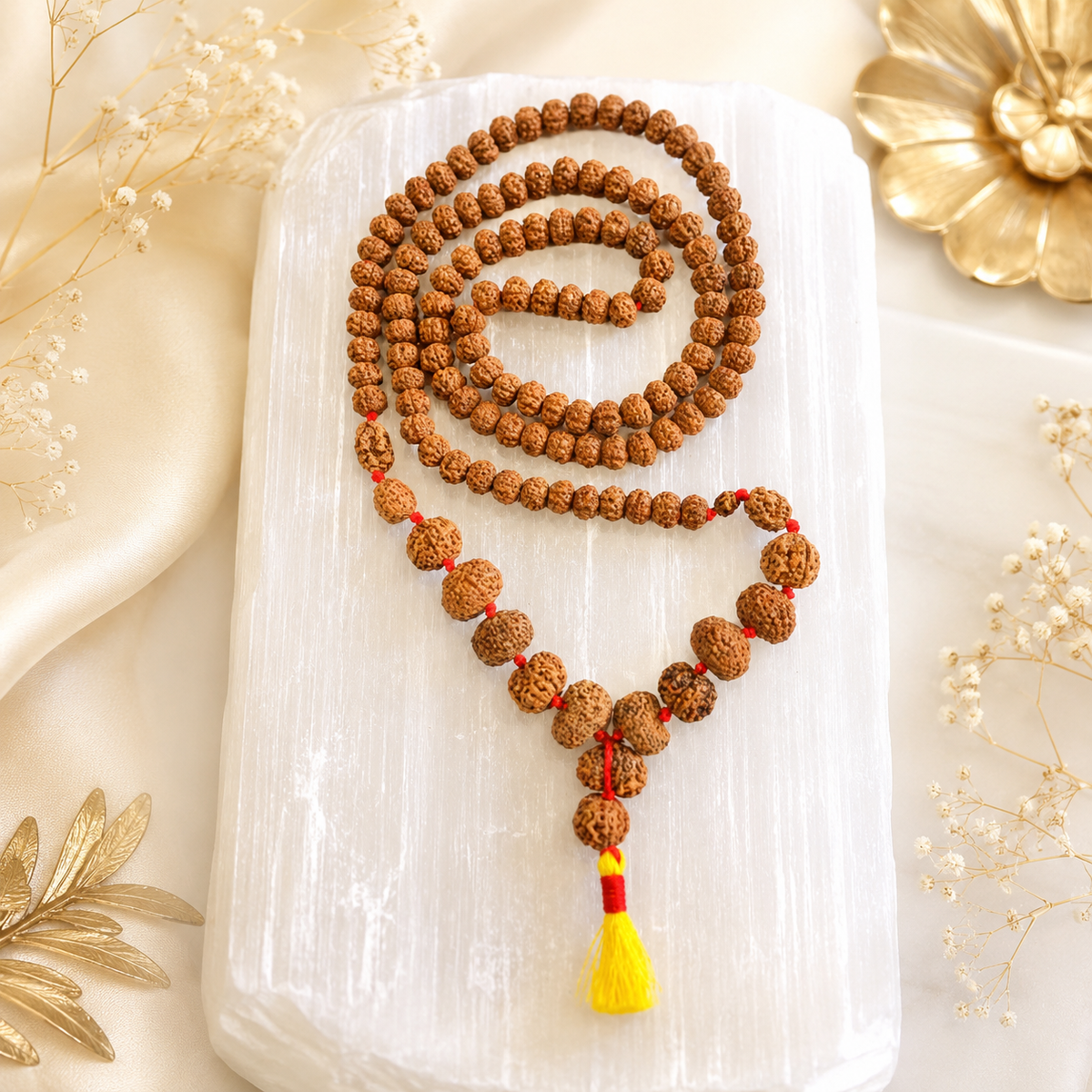 Rudraksha Siddh Mala 1 - 14 Rudraksha ( Indonesian )