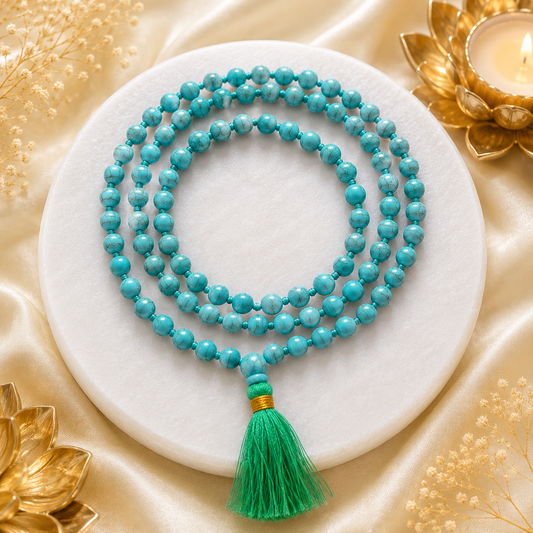 The Irani Firoza String ( Turquoise Stone )  108 Beads