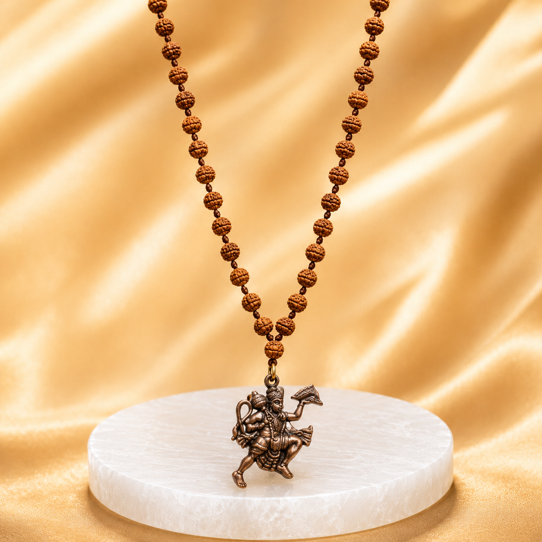 Sankat Mochan Hanuman Mala in Pure Copper