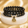 Black Tourmaline ( Set of 6 Bracelets )