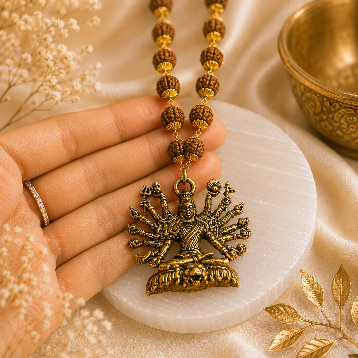 The Akhanda Shiv Locket: Cosmic Strength &amp; Spiritual Harmony