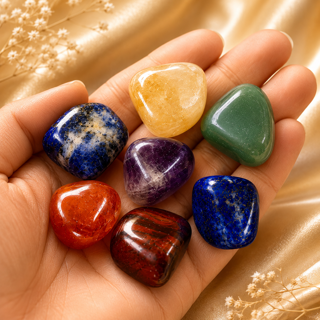 7 Chakra Tumble Stones