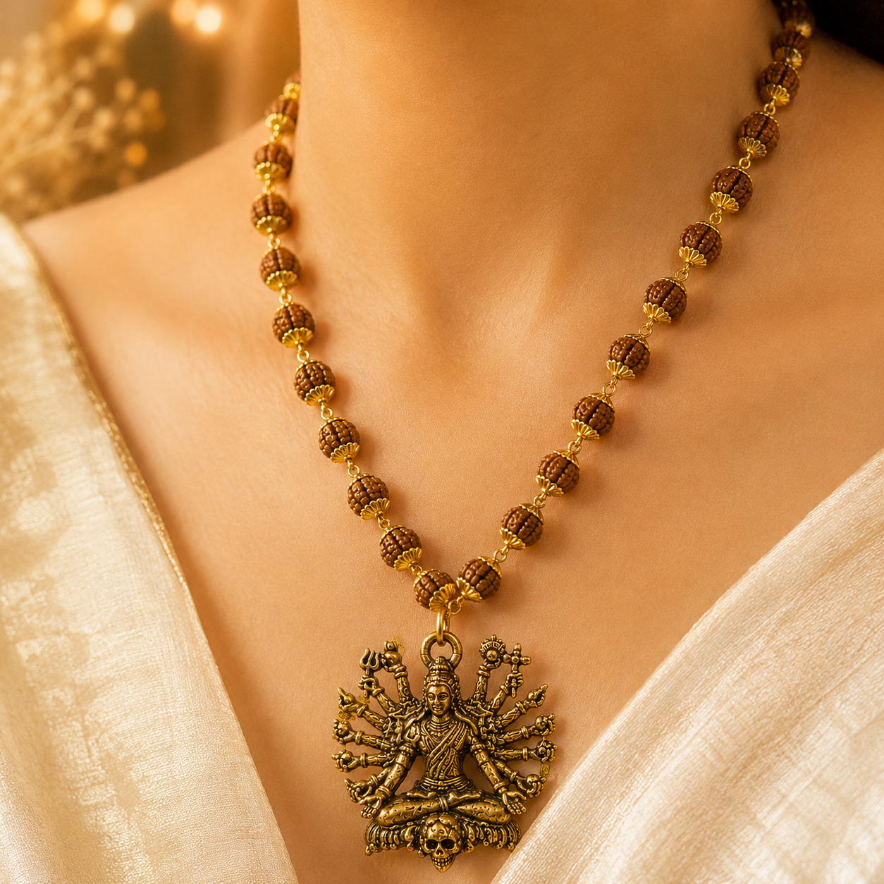 The Akhanda Shiv Locket: Cosmic Strength &amp; Spiritual Harmony