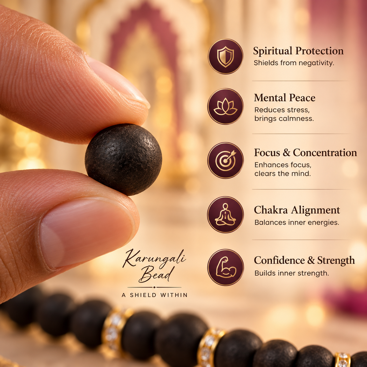 Karungali Protection Set