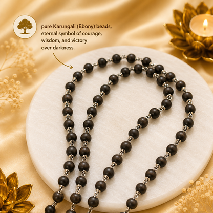 Shri Venkateshwara Mala - Free Rudraksha Bracelet