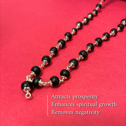 The Original Karungali Mala (In Pure Silver)