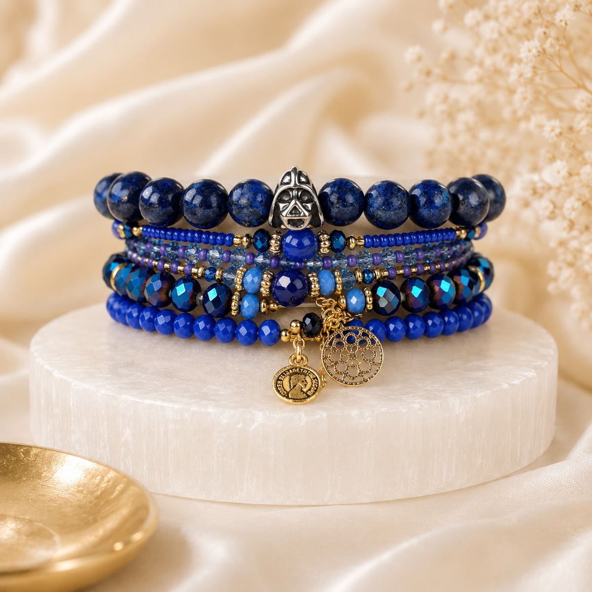 Lapiz Lazuli ( Set of 6 Bracelets )