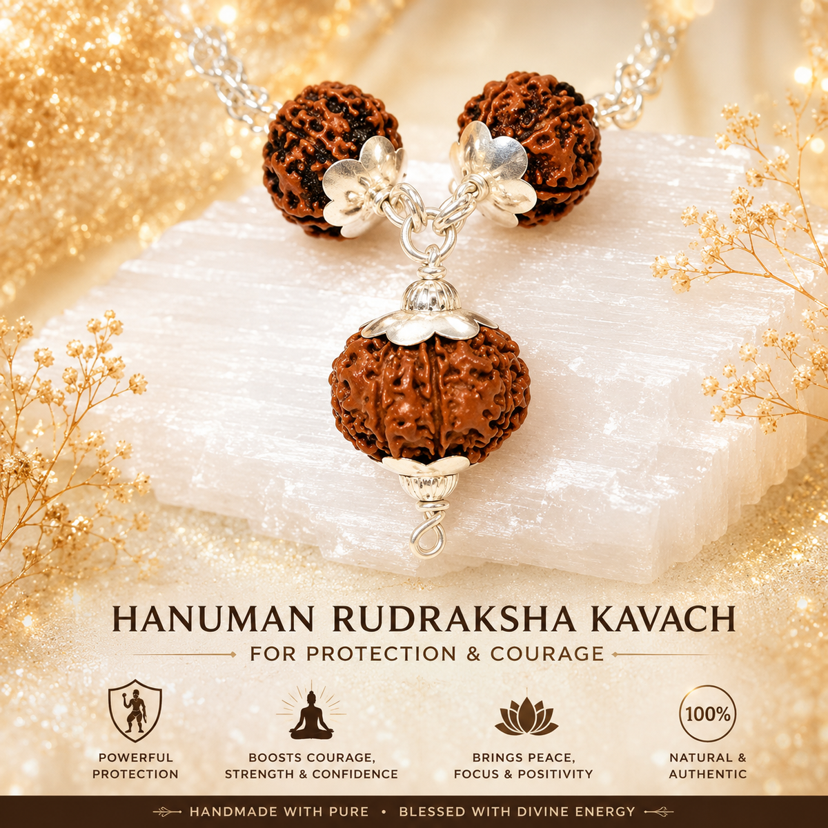 Hanuman Rudraksha Kavach