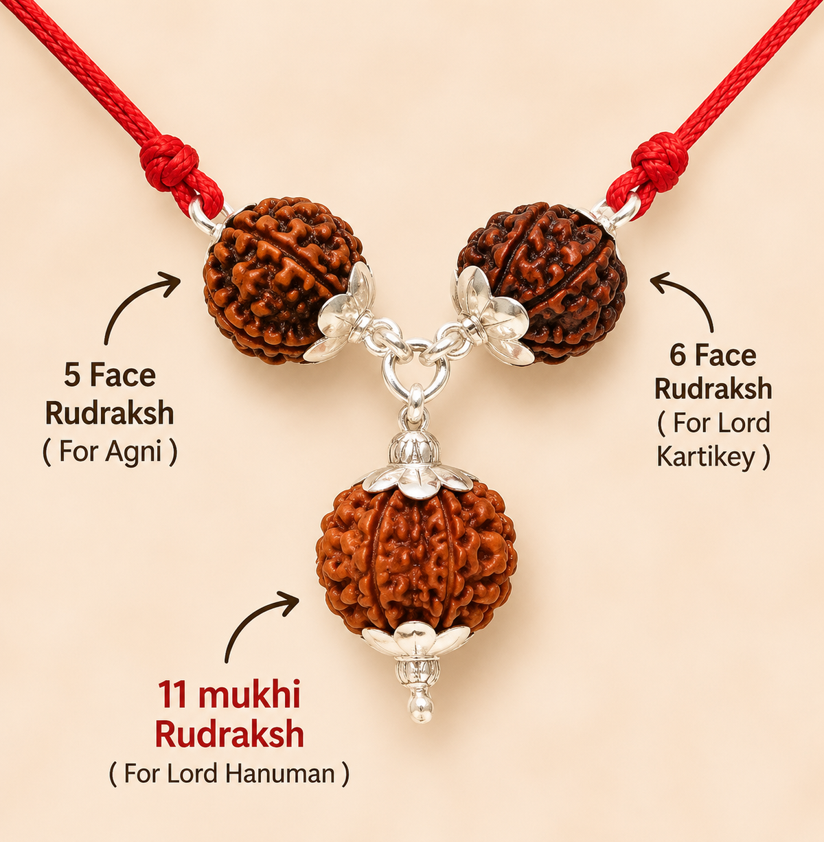 Hanuman Rudraksha Kavach