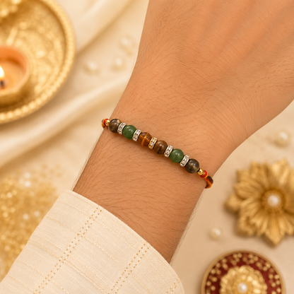 DHAN YOG RAKHI ( BUY 1 GET 1 FREE )