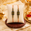 Pyrite Zibu Rakhi – Sacred Bar ( PACK OF 2 )