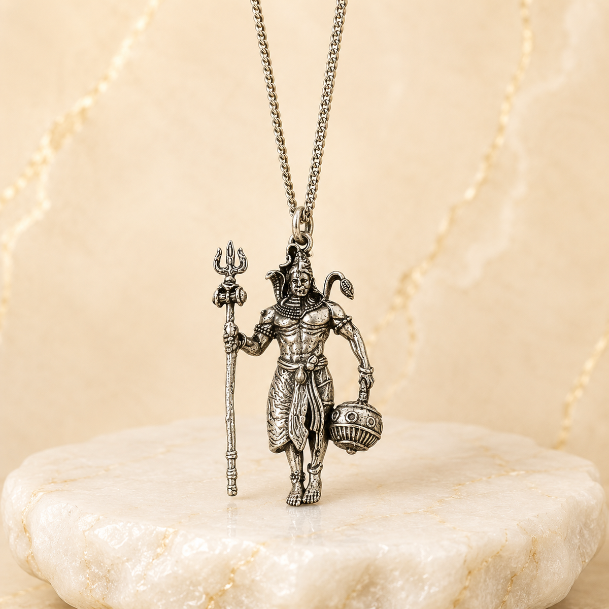 Rudra Hanuman Locket with Chain
