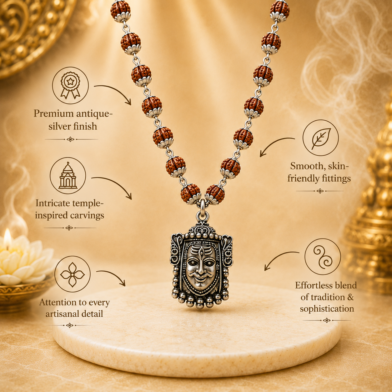 Mahakal Raksha Kavach  - Free Rudraksha Bracelet