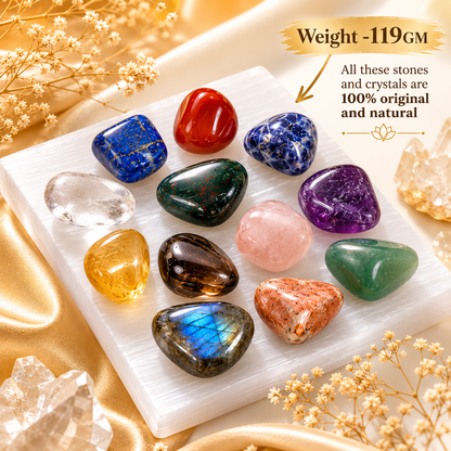 12 Chakra Tumble Stones