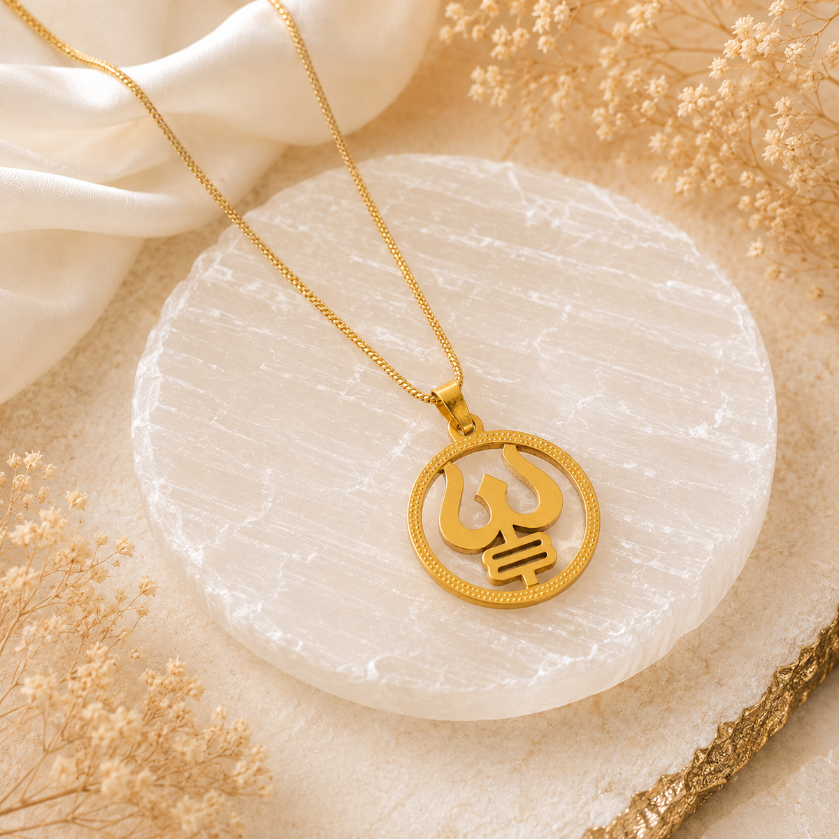 The Resilience Locket With Chain - Rudra