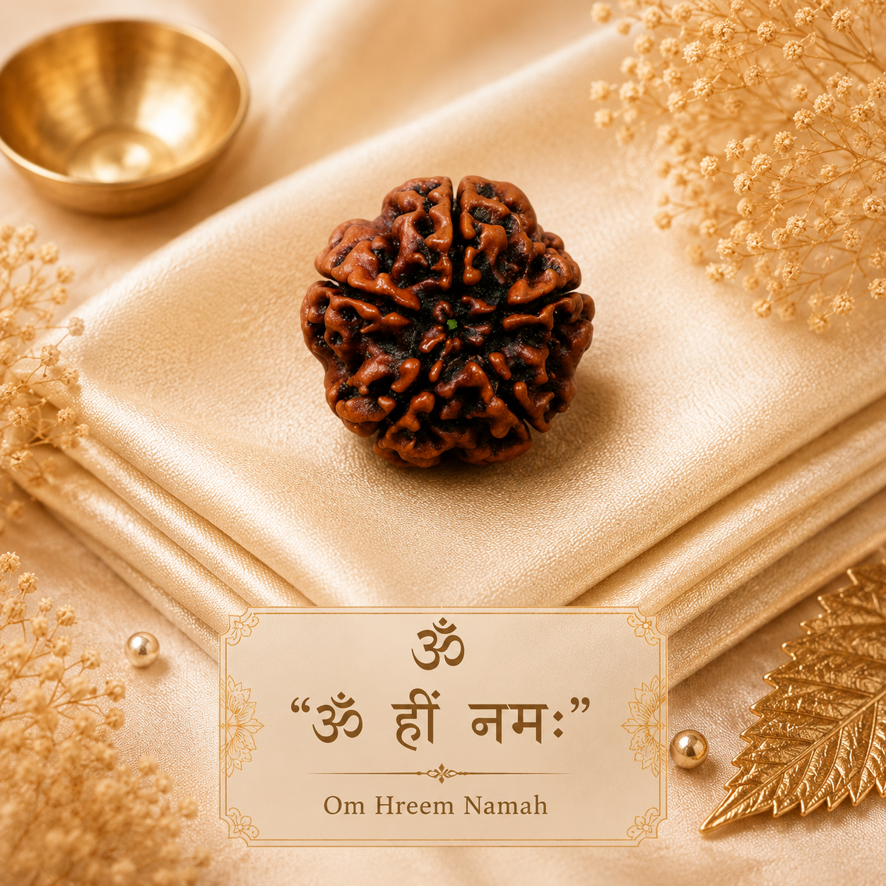 Authentic 5 Mukhi (Five-Faced) Nepal Rudraksha