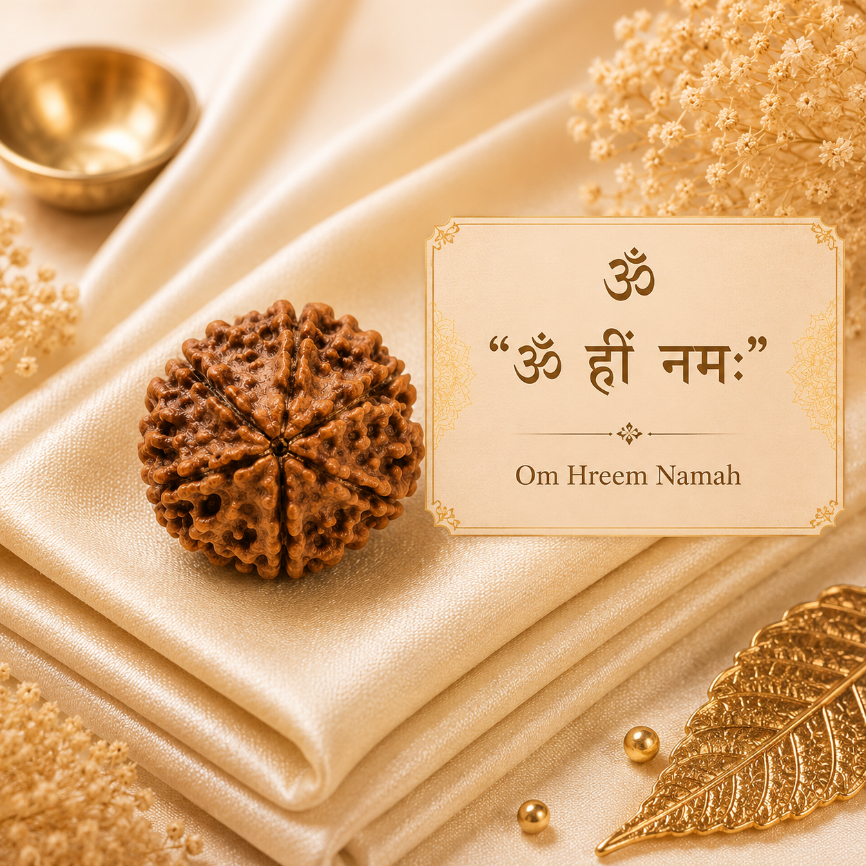 Authentic 6 Mukhi (Six-faced) Nepal Rudraksha