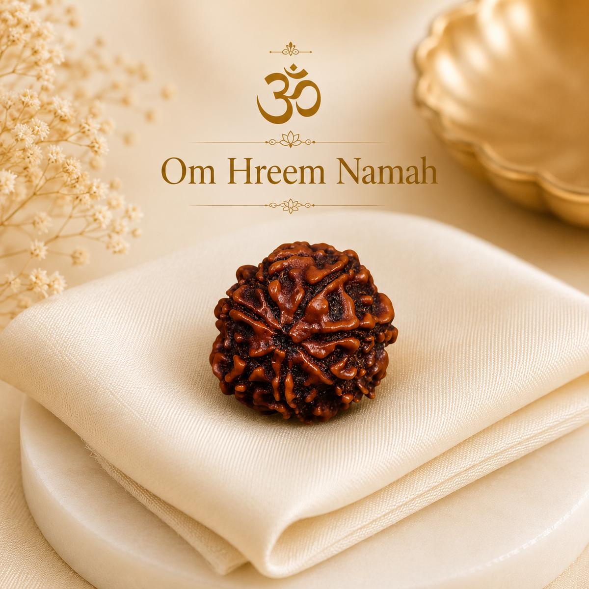 Authentic 7 Mukhi (Seven-faced) Nepal Rudraksha