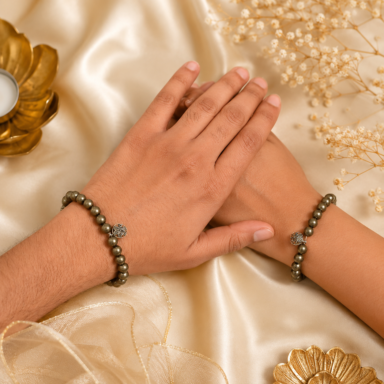 Couples Wealth Bracelet ( Set of two Bracelets )