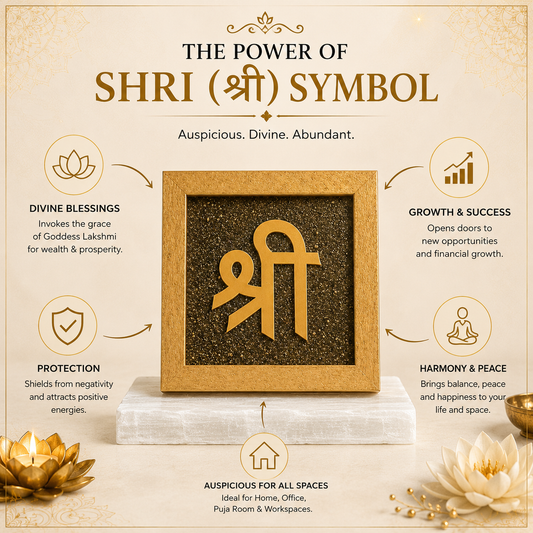 Shri Sacred Symbol - Luck Blessings Harmony