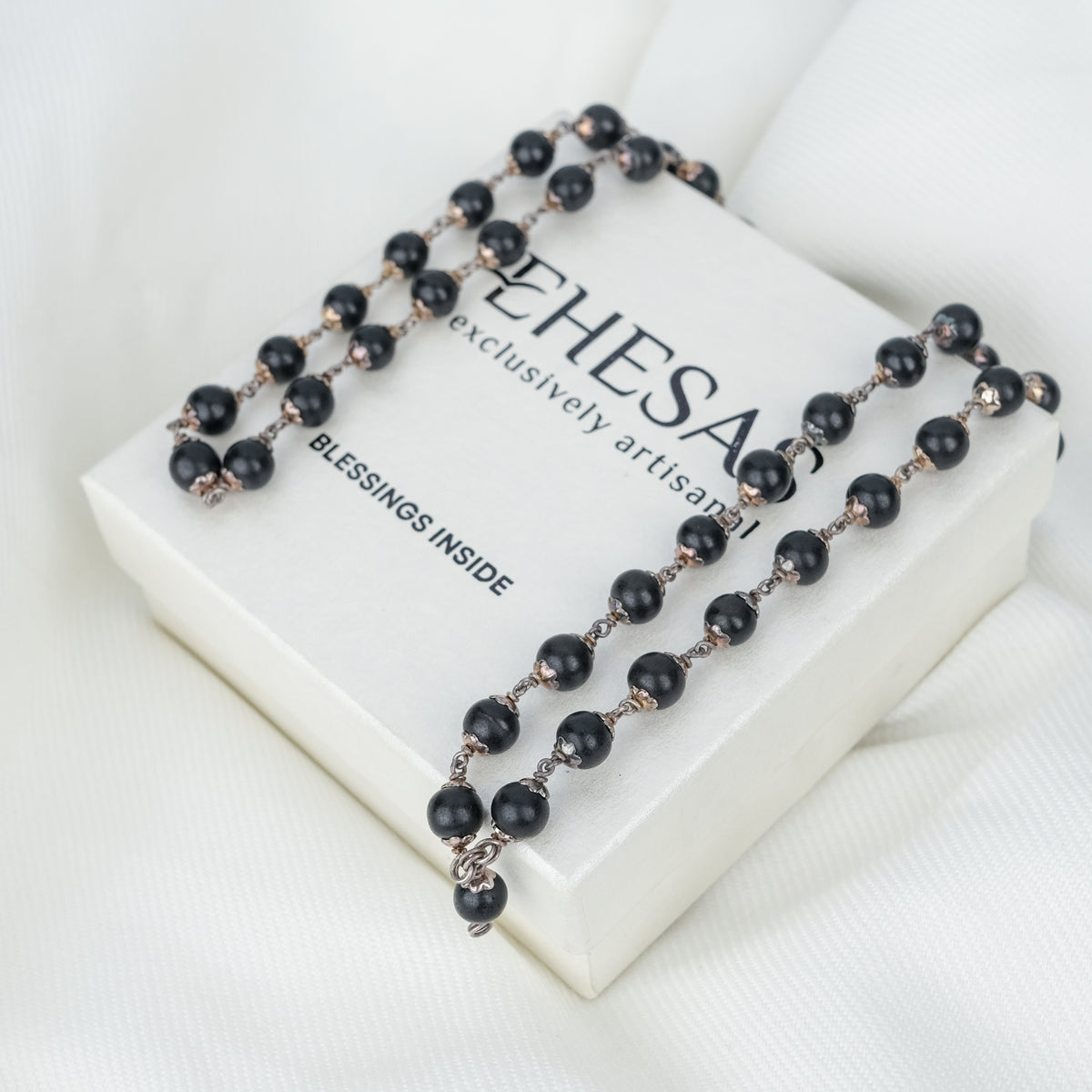 The Original Karungali Mala (In Pure Silver)