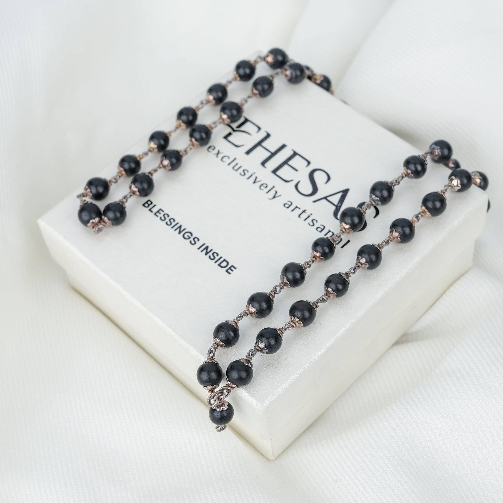 The Original Karungali Mala (In Pure Silver)