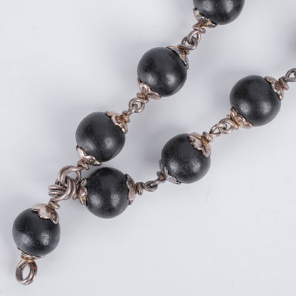 The Original Karungali Mala (In Pure Silver)