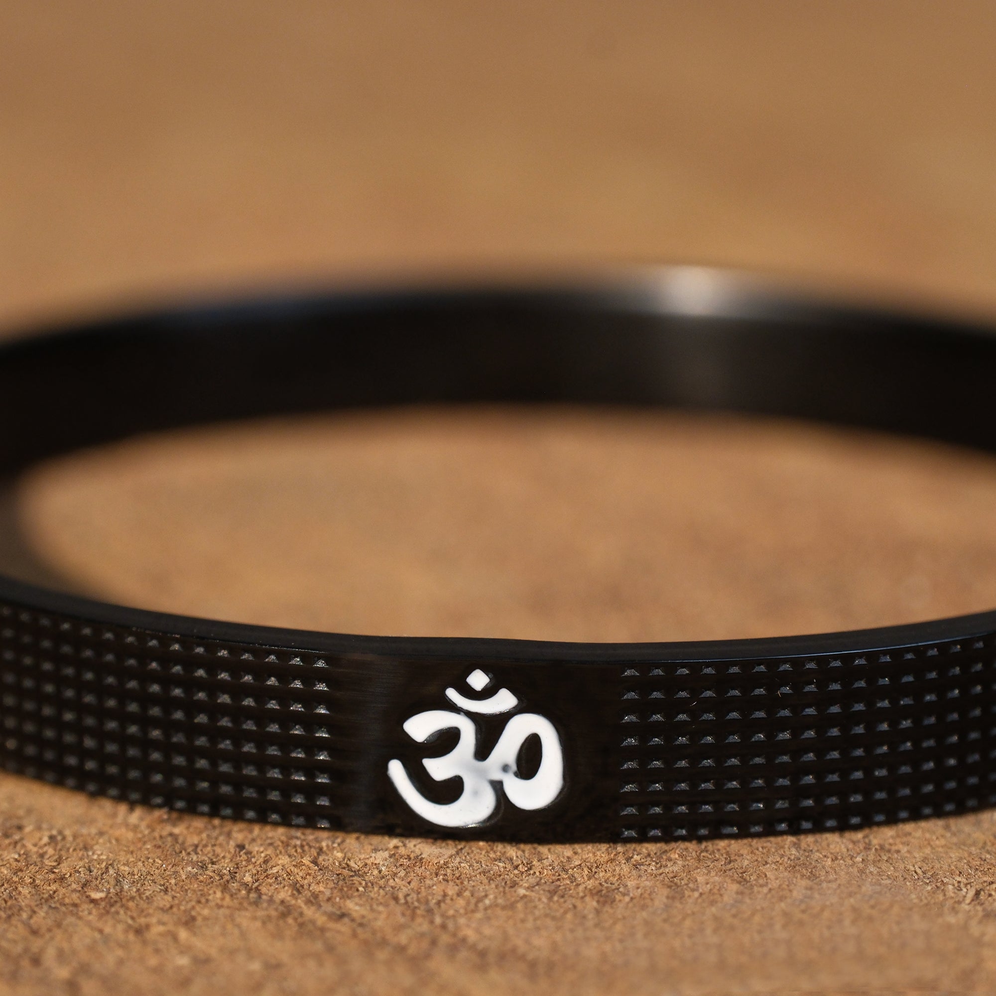 The Resilience Kada with Locket Combo - Black Titanium