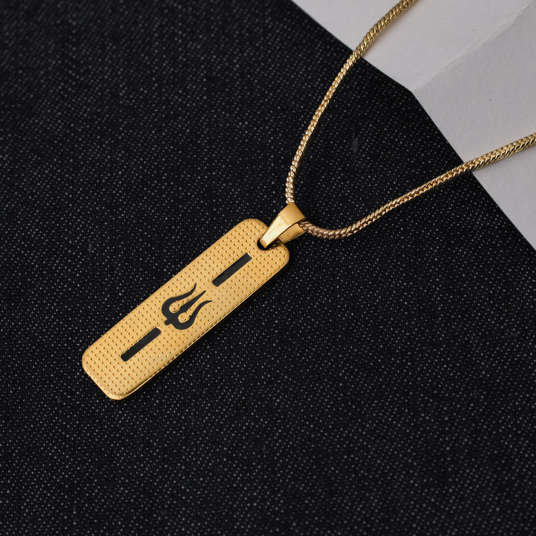 The Resilience Locket With Chain - Trishul