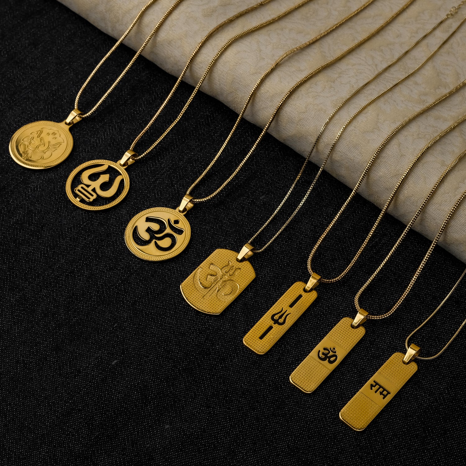 The Resilience Locket With Chain - Om