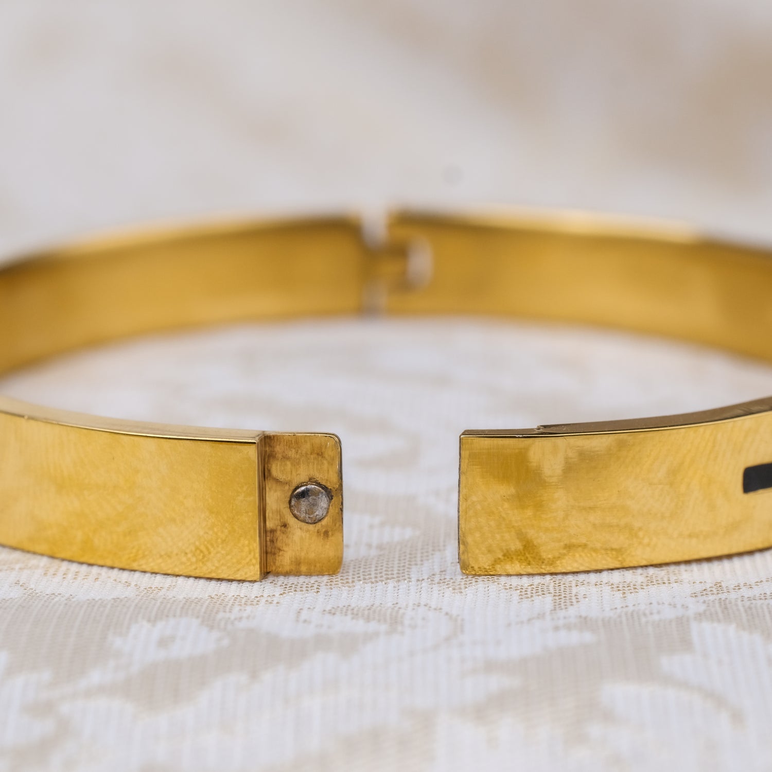 The Resilience Kada ( 18 K Gold Plated ) - Om2