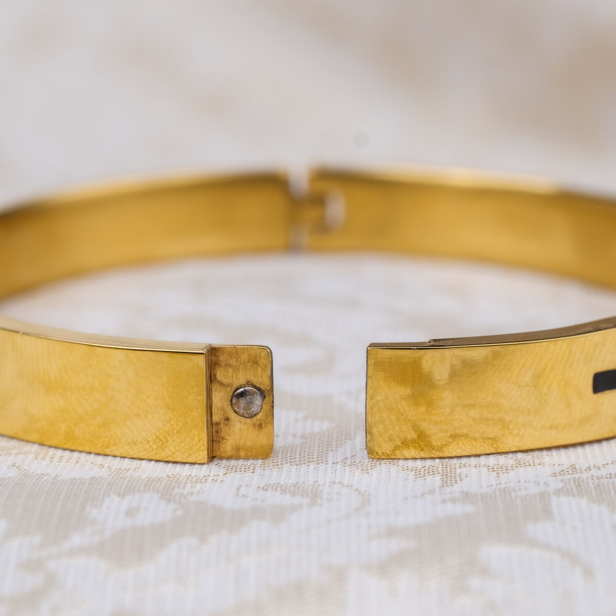 The Resilience Kada ( 18 K Gold Plated ) - Om2