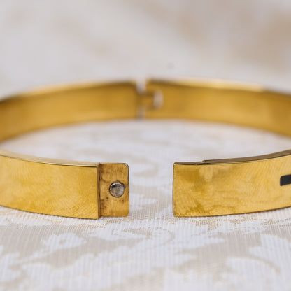 The Resilience Kada ( 18 K Gold Plated ) - Om2