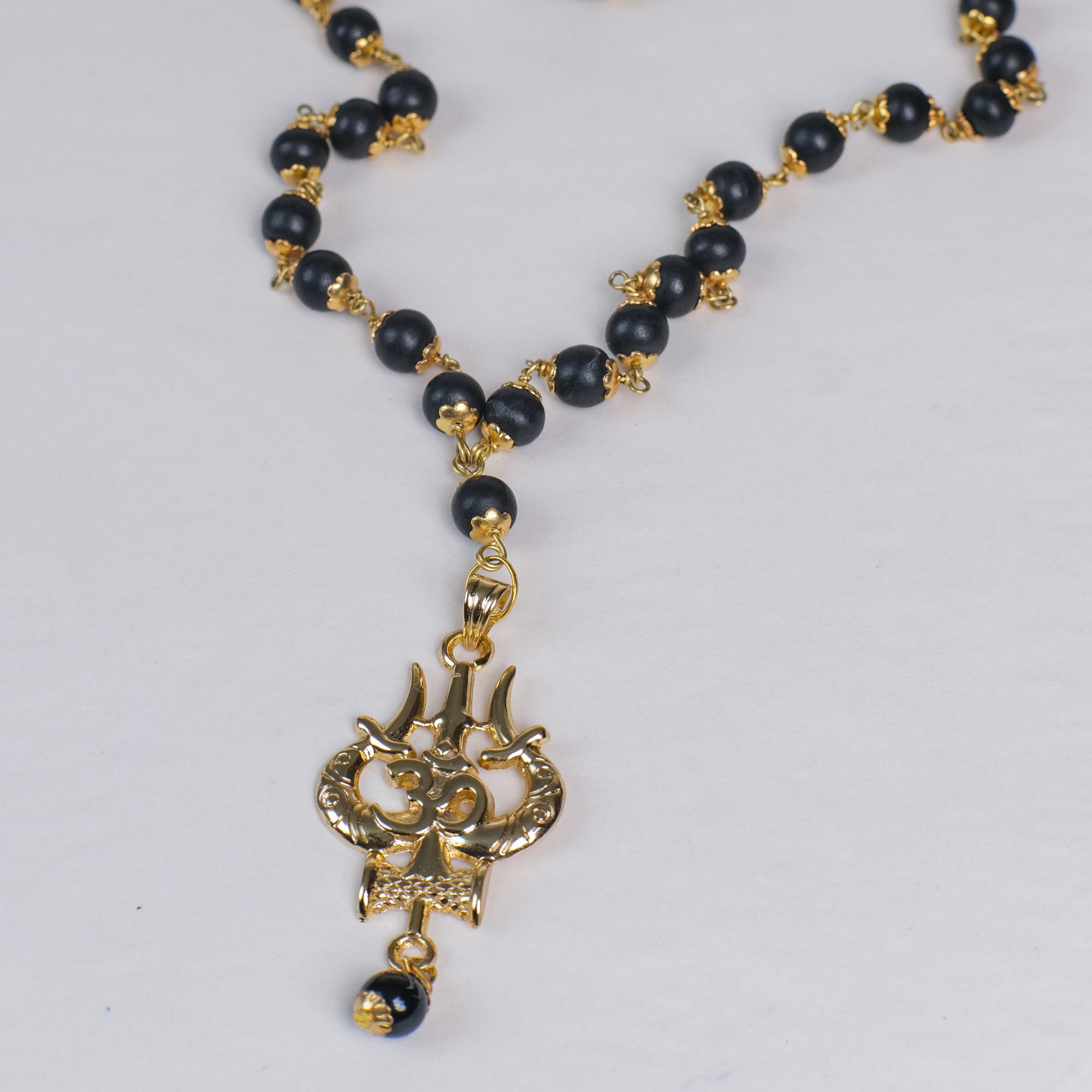The Original Karungali Mala with 18 K Gold Plating