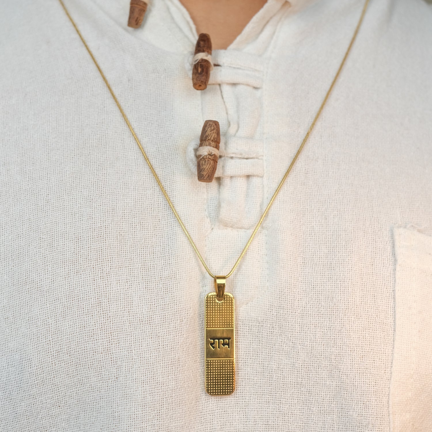 The Resilience Locket With Chain - Ram