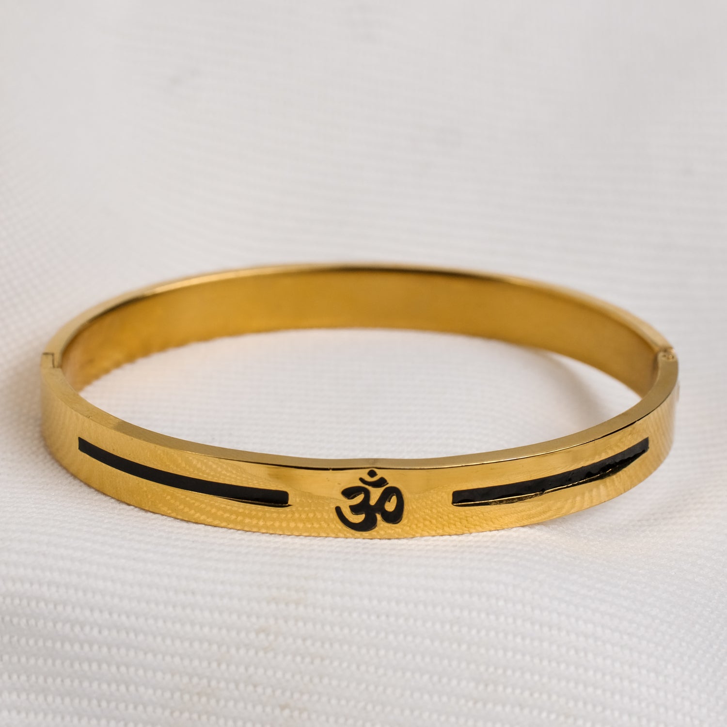 The Resilience Kada ( 18 K Gold Plated ) - Om2