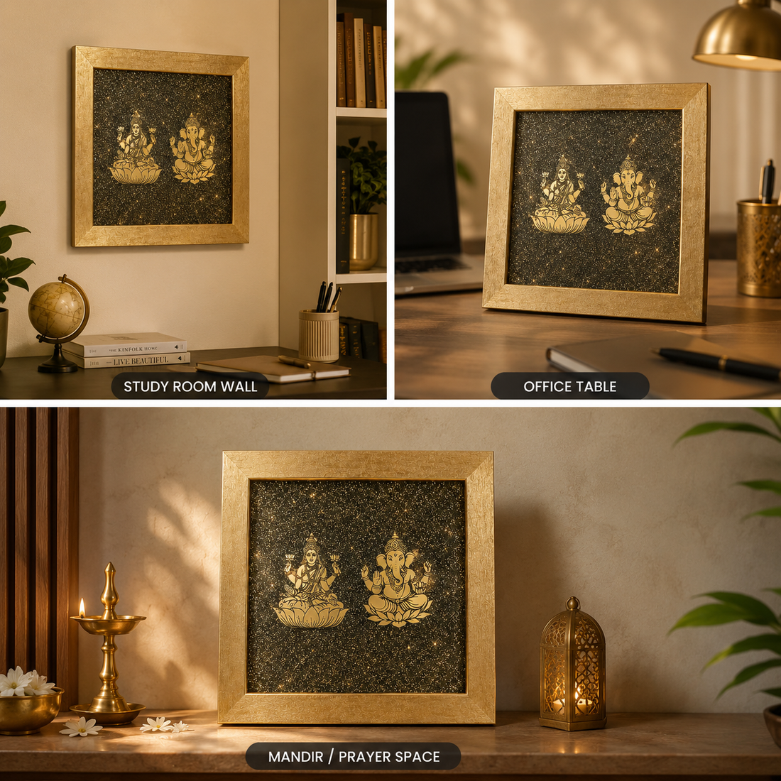 Ganesh Lakshmi Yantra - New beginnings Wealth &amp; Peace